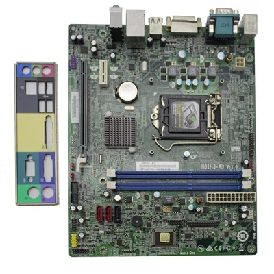Motherboard Acer H81H3-AD LGA1150 Micro-Atx Matx 2 X DDR3 VGA DVI 1150 RS232 - Image 1 of 3