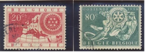Belgium Stamps Scott #479 To 480, Used - Picture 1 of 1