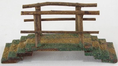 Антикварный немецкий деревянный мост 1930-е Рождественская деревня - Изображение 1 из 4