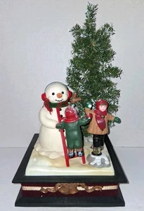 Holiday Creations 1993 Musical Christmas Snowman Decoration Traditional Songs - Picture 1 of 13