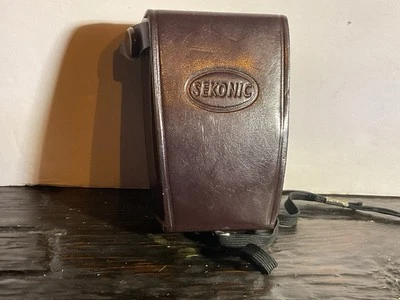 Medidor de luz Sekonic Auto-Lumi modelo 86 con soporte de cuero. Foto 1 de 4