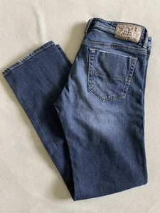 Diesel Safado Jeans Men's 34x32  Regular-Straight Stretch Button Fly Dark Blue - Picture 1 of 9