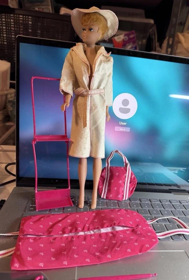 Juego de Viaje Barbie Mattel’s Vintage #9264 MUÑECA NO INCLUIDA Completo Raro Foto 1 de 4