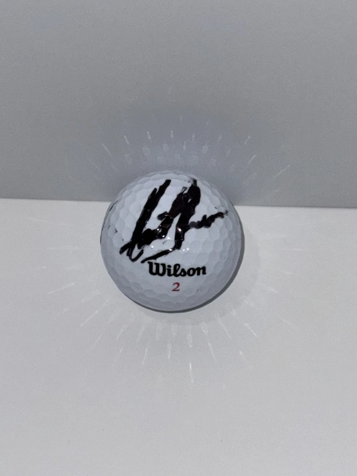 BOLA DE GOLF WILSON FIRMADA POR HENRIK STENSON PGA STAR RARA Foto 1 de 1