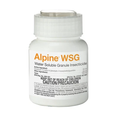BASF Alpine WSG Water Soluble Granule Insecticide, Indoor Outdoor Pest Control