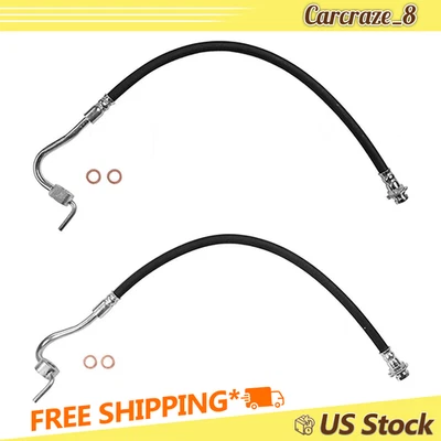 2 X передний тормозной шланг Sunsong для Ford F-350 1973 1974 1975 - Изображение 1 из 2