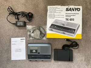 Sanyo TRC 6010 Micro Cassette Transcription Kit Inc. Vat & Warranty. Refurbished - Picture 1 of 1
