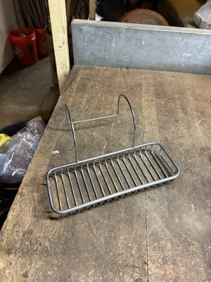 Antiguo Retro Baño Garra Pie Bañera Jabonera Soporte Cesta Plato Latón EE. UU. Foto 1 de 4