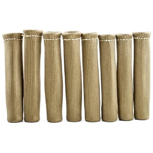 Titanium 1800° SPARK PLUG WIRE BOOTS HEAT SHIELD PROTECTOR SLEEVE SBC BBC 350 - Bild 1 von 9