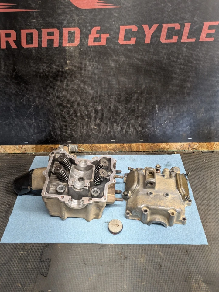 1997 1998 Kawasaki Prairie 400 cabeça de cilindro - Imagem 1 de 4