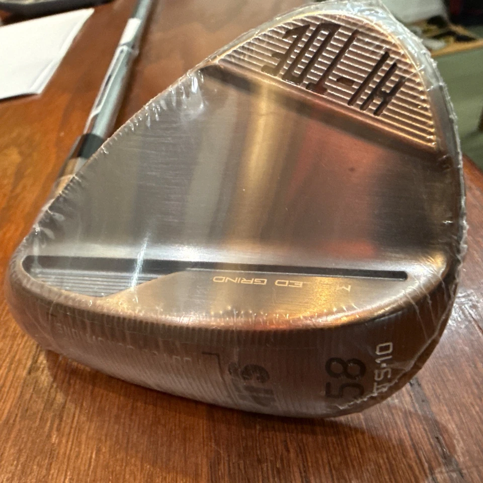 TaylorMade Hi Toe 4 ATS 58* Wedge 58-10 Dynamic Gold Tour Issue 115 New - Image 1 of 4