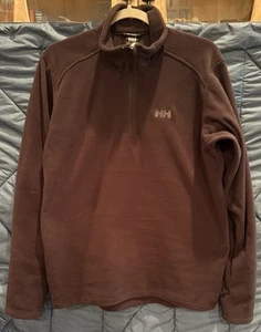 Helly Hansen Daybreaker 1/4 Zip Fleece Pullover Men's Polartec-Black-MEDIUM-NWT - Picture 1 of 2