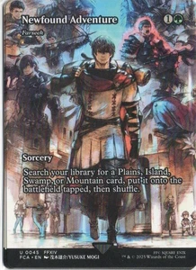 MTG FINAL FANTASY THROUGH THE AGES FARSEEK BORDERLESS X4 - Picture 1 of 1