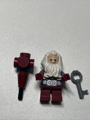 EGO 79018 RED BALIN THE DWARF Minifigure Figure The Hobbit Lonely Mountain NM - Image 1 of 4