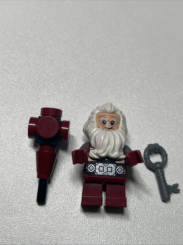 EGO 79018 RED BALIN THE DWARF Minifigure Figure The Hobbit Lonely Mountain NM - Image 1 of 4