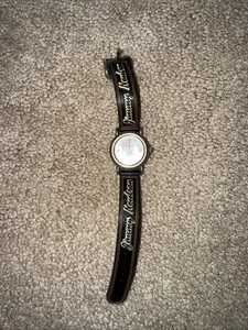 Jimmy Neutron Hand Watch, Viacom 2002 Nelsonic Black and Red Retro *Not tested - Picture 1 of 4