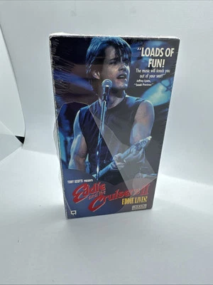 EDDIE & THE CRUISERS II 2 EDDIE LIVES! VHS HOME VIDEO MICHAEL PARE Sealed New - Image 1 of 4