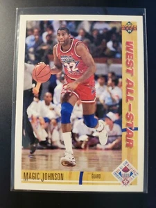 1990-91 Upper Deck Earvin Magic Johnson ALL STAR card #57 - Picture 1 of 2