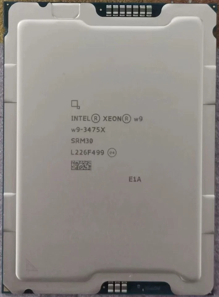 Intel Xeon w9-3475X FC-LGA16A LGA-4677 CPU Processor 2.20GHz 36-Core 82.5MB 300W - Image 1 of 1