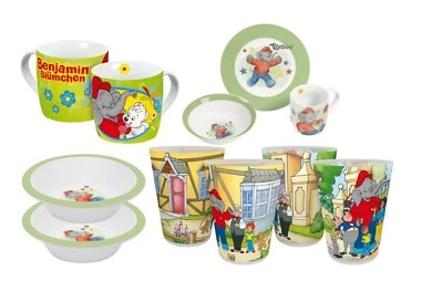 Benjamin Blümchen - Auswahl Tasse Frühstücksbrettchen Schale Becher - Bild 1 von 4