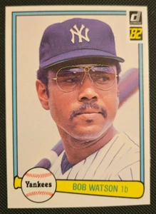1982 Donruss #108 Bob Watson! New York Yankees - Picture 1 of 2