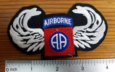 New listing
4" Shoulder Patch Us Army 82nd Airborne Division Motorcycle Military Biker