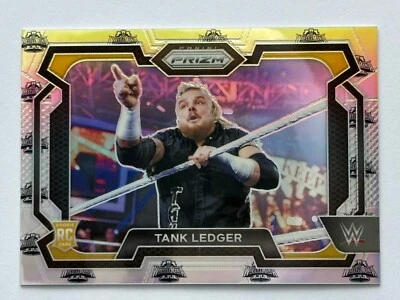 2024 Panini Prizm WWE Tank Ledger /40 RC Silver WrestleMania 40 Logo #79 Rookie - Image 1 of 3