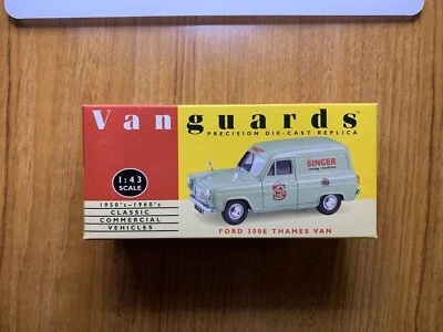 Máquinas de coser Vanguards Corgi 1:43 Ford 300E Singer VA33000 Foto 1 de 4