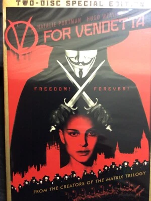 V FOR VENDETTA ~ 2 Disc Special Edition ~ DVD ~ SEALED!!! w/slipcover - Image 1 of 3