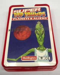 1980's Waddingtons Super Top Trumps Planets & Aliens Card Factory Set (32) - Picture 1 of 4