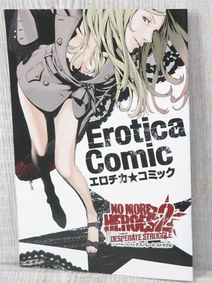 БОЛЬШЕ НИКАКИХ ГЕРОЕВ 2 Деператная Борьба ЭРОТИКА КОМИКСЫ Искусство Wii Книга Япония Ltd Буклет - Изображение 1 из 4