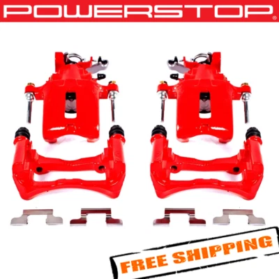 Power Stop S4926 Performance Floating Rear Brake Calipers for 06-14 Ford Mustang - Image 1 of 2