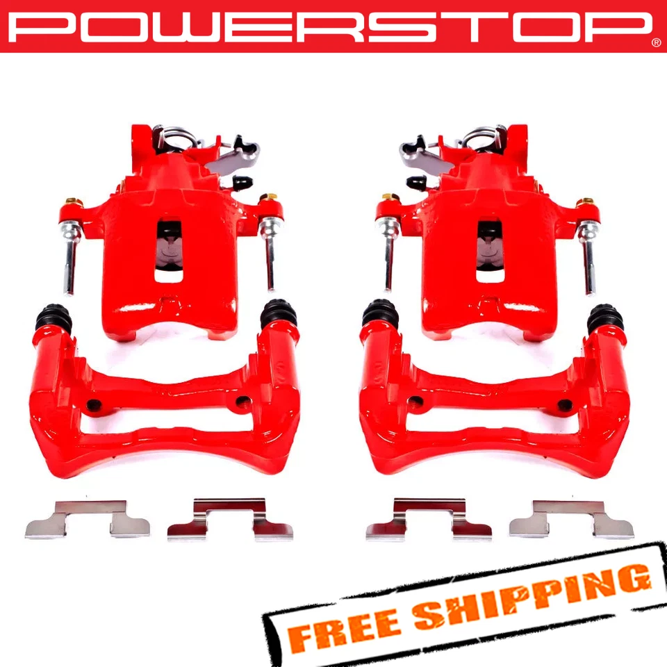Power Stop S4926 Performance Floating Rear Brake Calipers for 06-14 Ford Mustang - Image 1 of 2