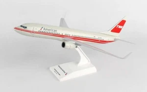 New! Skymarks SKR897 American Airlines Boeing 737-800 Heritage TWA - 1:130 model - Picture 1 of 2