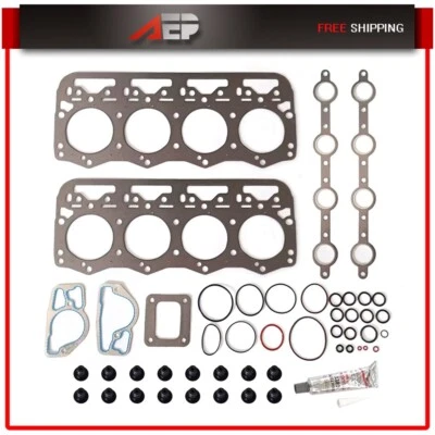 Graphite Cylinder Head Set For 1999-2003 Ford E-350 Super Duty 7.3L HGS4200 - Imagem 1 de 4