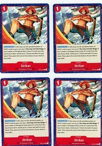 ONE PIECE Card Game Pillars of Strength STRIKER X4 OP03-020 C ENGLISH - Picture 1 of 1