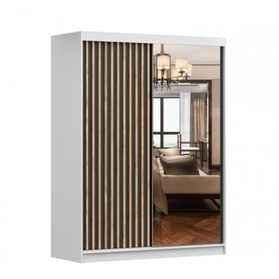 Modern Design High Quality 2 sliding door wardrobe LAMI C 150 cm wide