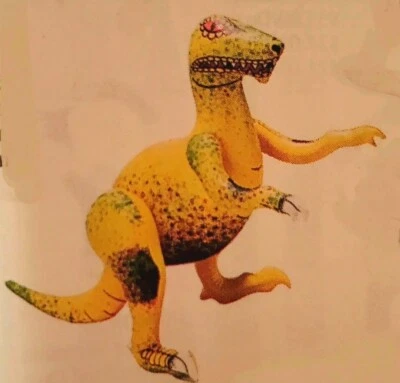 2 Velociraptor Dinosaur 29" Inflate Toy Birthday Party Decoration