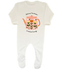 Personalised Official Tea Maker Baby Grow Sleepsuit Funny Surname Boys Girl Gift