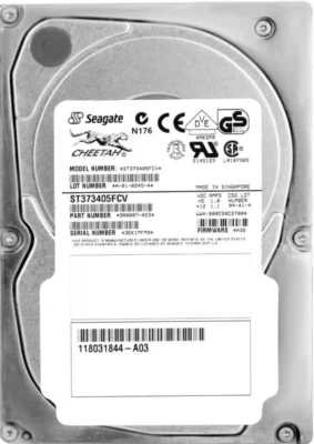 EMC 118031844-A03 ST373405FCV 73GB 10000U/Min 16MB Fibre Channel 3.5 " Inch - Image 1 of 3