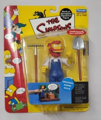 Figura interactiva Simpsons Springfield Grounds Keeper Willie Playmate 199206 S4 Foto 1 de 4