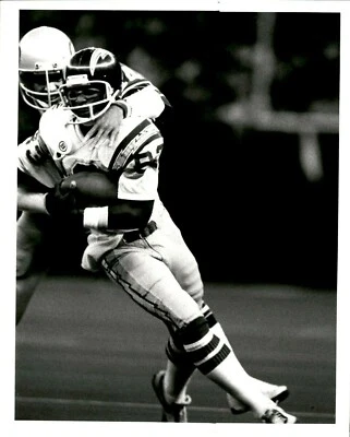 LD224 ORIG 8x10 B&W Photo 1970s NFL Seahawks San Diego Chargers John Jefferson - Image 1 of 2