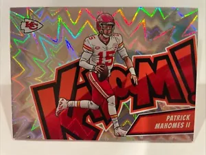 Patrick Mahomes KABOOM! Inserto SSP Orizzontale SP Calcio Assoluto Panini 2024 - Foto 1 di 12