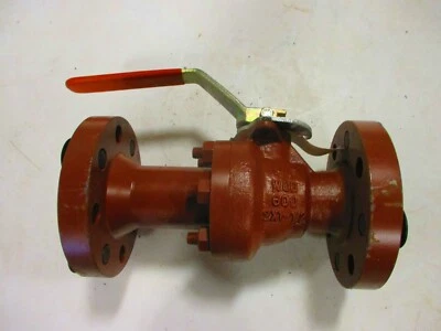 Ball Valve KF INDUSTRIES E2600-1929G91 | 2" 600 RF Flanged | CS Body | NACE - Image 1 of 4