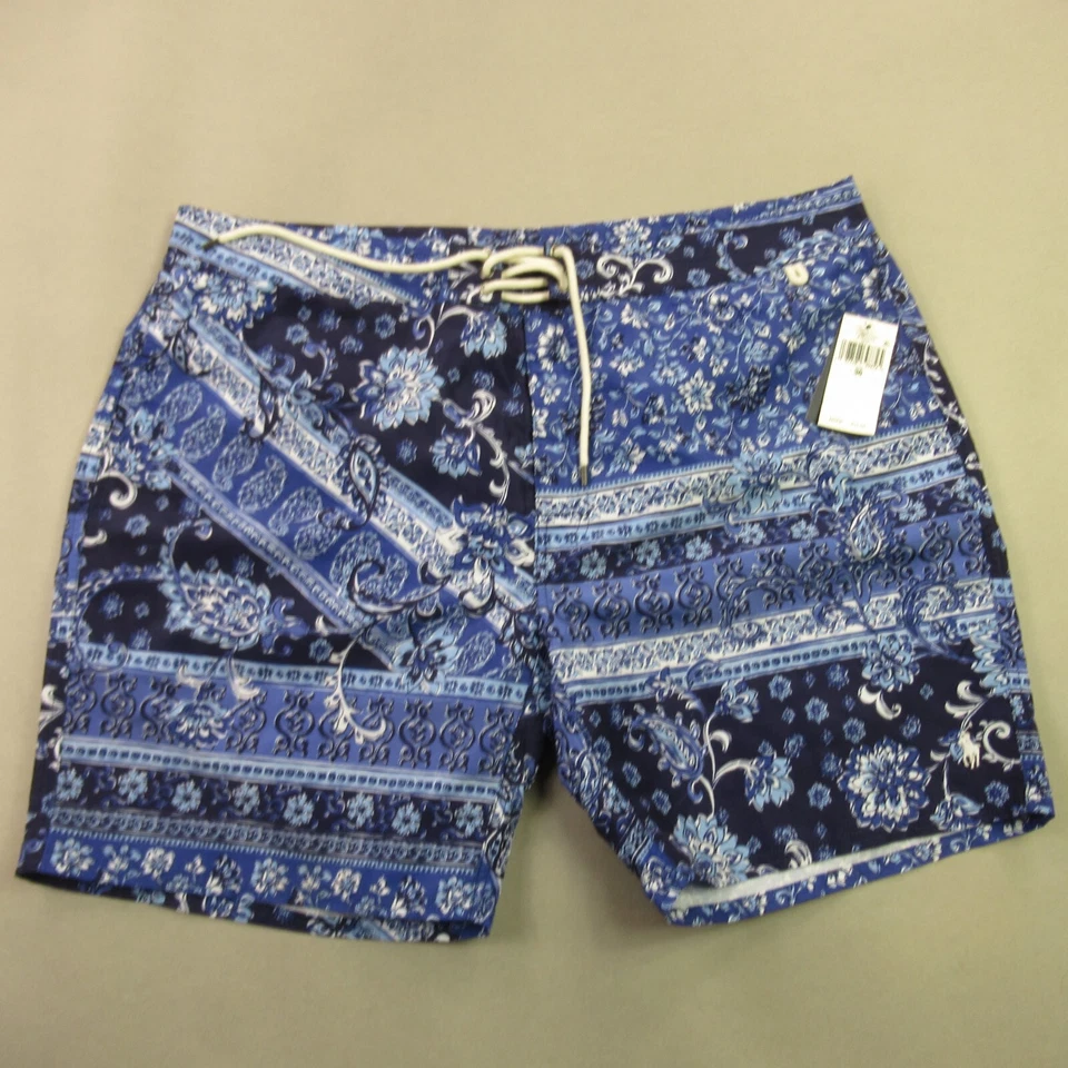 Pantalones Cortos Polo Ralph Lauren Para Hombres 36 Tabla Traje de Baño Ligero Nadar Azul Foto 1 de 4