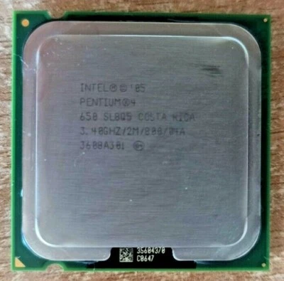 Intel Pentium 4 650 SL8Q5 3.4Ghz 2M/800 LGA775 - Image 1 of 2