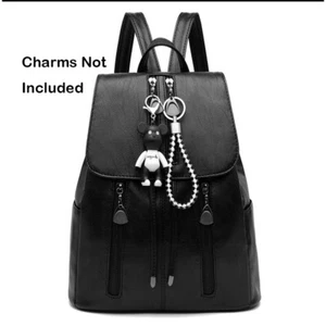 Backpack Women Fashion Pu Leather  Small Purse School Shoulder Bags Girl HandBag - Picture 1 of 5