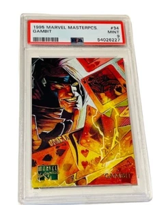 Gambit Marvel Masterpieces Comic Card Sky Box PSA 9 POP 3 RARE #34 sp 1995 Remy  - Picture 1 of 3