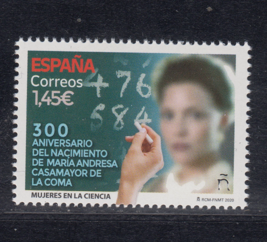Mujeres en la Ciencia 2020 Edifil  5416 MNH - Imagen 1 de 1