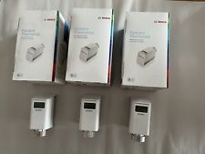 Bosch Smart Home Radiator Thermostat TRV Head (With App Control - UK Model) x 3